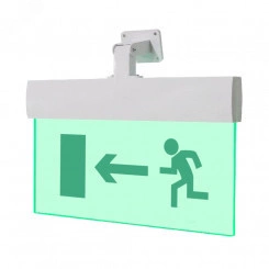 Оповещатель световой М-12-УЛЬТРА Человек влево стрелка в дверь (универсальное крепление)