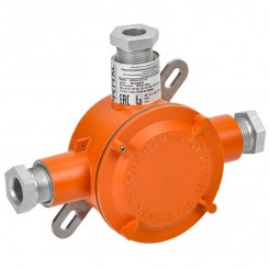 Коробка взрывозащищенная распределительная ВРК-31-24-1-d с 3 вводами Коробка взрывозащищенная распределительная ВРК-31-24-1-d с 3 вводами