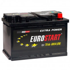 Аккумулятор автомобильный EUROSTART Extra Power 75Ah R+