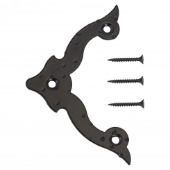 Уголок Н.Новгород декоративный фигурный УДФ 110-SL черн.мат. Уголок Н.Новгород декоративный фигурный УДФ 110-SL черн.мат.