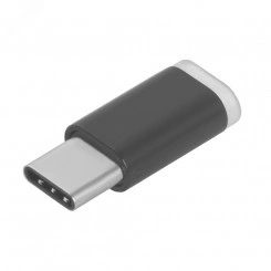 Переходник USB Type C М на Micro USB 2.0 F, черный