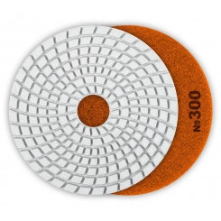 Круг алмазные гибкий шлифовальный (Черепашка) для мокрого шлифования, 125мм, №300