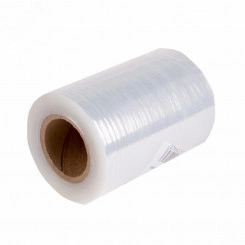Стретч-пленка 100 мм х 20 мкм, прозрачная         (первичное сырьё)