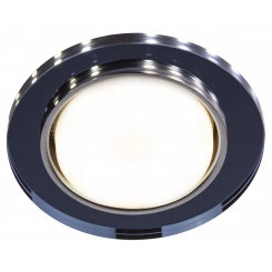 Светильник встраиваемый со светодиодной подсветкой DK LD51 BK GX53 черный
