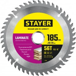 Диск пильный LAMINATE 185 x 30/20мм 56T Диск пильный LAMINATE 185 x 30/20мм 56T