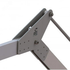 Механизм складывания прямоугольной стрелы из профиля 60х21 (длина стрелы до 3,5м) на 90 градусов. Может применяться на скоростных моделях Механизм складывания прямоугольной стрелы из профиля 60х21 (длина стрелы до 3,5м) на 90 градусов. Может применяться на скоростных моделях