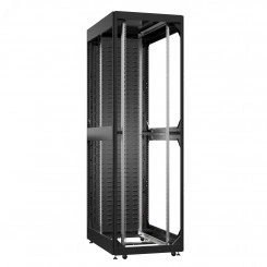 Шкаф серверный 42U 800х1000 передняя дверь: без. задняя дверь: протект IP41. боковые панели: без. цвет: черный RAL9005 