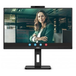 Монитор для компьютера LCD 23.8'' IPS, 1920х1080, 300 cd, 4ms, 2xHDMI, DP, USB-Hub, Speakers, Camera