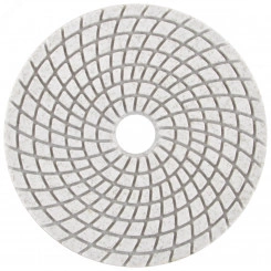Круг алмазный гибкий шлифовальный АГШК (липучка), влажное шлифование, 125 мм, Р3000