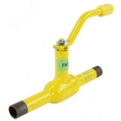 Кран шаровой КШГ 70.102.025 стальной для газа станд. проход DN 025 PN 16 под приварку с рукояткой Кран шаровой КШГ 70.102.025 стальной для газа станд. проход DN 025 PN 16 под приварку с рукояткой