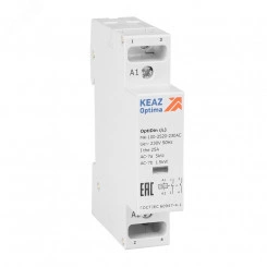 Контактор модульный OptiDin MK-100-2520-230AC (L) Контактор модульный OptiDin MK-100-2520-230AC (L)