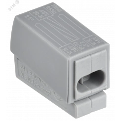 Клемма строительно-монтажная СМК 224-112 GENERICA Клемма строительно-монтажная СМК 224-112 GENERICA