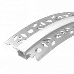 Профиль FANTOM-BENT-W12-TOP-2000 ANOD (Алюминий)