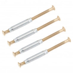 Стяжка винтовая АЛЛЮР GP латунь для дверных ручек 2 шт Стяжка винтовая АЛЛЮР GP латунь для дверных ручек 2 шт