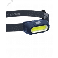 Фонарь налобный аккум/3ВтCOBLED/съемный Li-ion 18650 800mAh/ABS-пл/USB-шнур typeC Фонарь налобный аккум/3ВтCOBLED/съемный Li-ion 18650 800mAh/ABS-пл/USB-шнур typeC