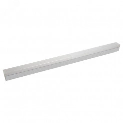 Светильник светодиодный ДПО-12вт 4000К 1200Лм линейный рассеиватель матовый в алюминиевом корпусе белый