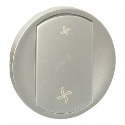 Клавиша вентиляции титан