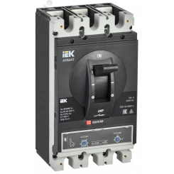 Автоматический выключатель в литом корпусе ARMAT 3P типоразмер H 50кА 315А расцепитель термомагнитный регулируемый