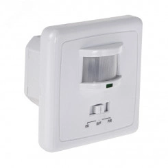 Датчик движения встраиваемый ДДВ01 160град 300-1200Вт 3-2000Лк 9м 10-420 сек Датчик движения встраиваемый ДДВ01 160град 300-1200Вт 3-2000Лк 9м 10-420 сек