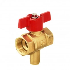 Кран шаровой для термодатчика 11Б27п1 1/2' А30/1 ВВ бабочка PN40 Кран шаровой для термодатчика 11Б27п1 1/2' А30/1 ВВ бабочка PN40