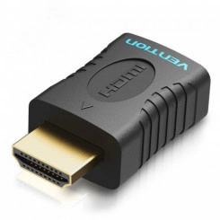 Адаптер переходник HDMI v2.0 19M на 19F, контакты позолоченные