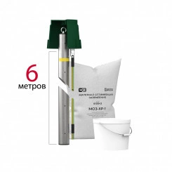 Электрод электролитический вертикальный L-6 м, сталь нержавеющая, 4 мм, К2М-323-6В Электрод электролитический вертикальный L-6 м, сталь нержавеющая, 4 мм, К2М-323-6В