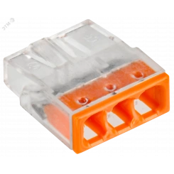 Клемма строительно-монтажная СМК 772-203 GENERICA Клемма строительно-монтажная СМК 772-203 GENERICA