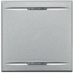 Axolute Клавиши без символа 2 модуля алюминий Axolute Клавиши без символа 2 модуля алюминий