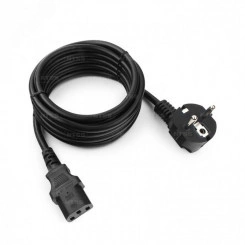 Шнур питания для БРП IEC 60320 C13 - CEE 7/7 Schu ko. 3х1.0. 3 м. ГОСТ