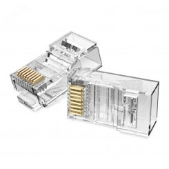 Коннектор RJ-45 СегментЛАН UTP Cat5e 8Р8С (уп. 100 шт.) Коннектор RJ-45 СегментЛАН UTP Cat5e 8Р8С (уп. 100 шт.)