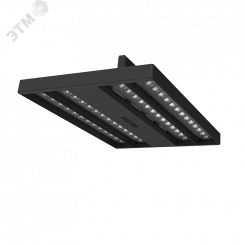 Светильник светодиодный ДПО-TT-Crisp Double трековый 57Вт 4000К черный EM