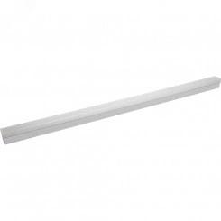 Светильник светодиодный ДПО-24вт 6500К 2400Лм линейный рассеиватель матовый в алюминиевом корпусе белый