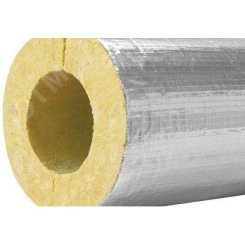 Цилиндр теплоизоляционный 25х057-1 из минеральной ваты K-ROCK ALU Цилиндр теплоизоляционный 25х057-1 из минеральной ваты K-ROCK ALU