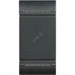 LL Клавиша на 2 функции 1 модуль антрацит LL Клавиша на 2 функции 1 модуль антрацит