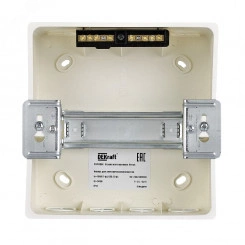 Корпус пластиковый встраиваемый прозрачная дверь 1 ряд 6 мод. IP41 ЩРВ-П