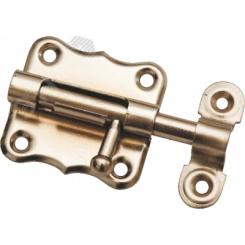 Шпингалет Кунгур ЗТ2 коричневый  L= 50мм