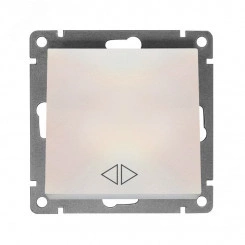 Афина выключатель перекрёстный одноклавишный , с/у, 10А, 220В, механизм жемчуг (еврослот) Афина выключатель перекрёстный одноклавишный , с/у, 10А, 220В, механизм жемчуг (еврослот)