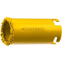 Коронка кольцевая 33 мм L 55 мм Коронка кольцевая 33 мм L 55 мм