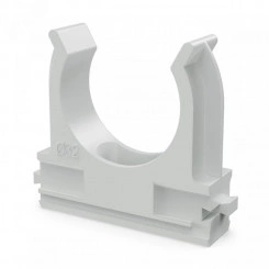 Крепеж-клипса для труб Полистирол d32 мм (10шт/500шт уп/кор) Промрукав Крепеж-клипса для труб Полистирол d32 мм (10шт/500шт уп/кор) Промрукав