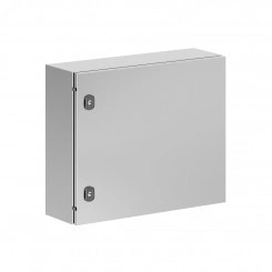 Корпус навесной STH с М/П, нержавеющая сталь AISI316, ВхШхГ 500x600x200 мм, с фланцем