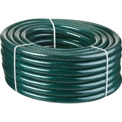 Шланг поливочный 3/4', 25 м, 10 атм, трёхслойный, армированный Шланг поливочный 3/4', 25 м, 10 атм, трёхслойный, армированный