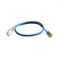 Патч-корд HD RJ 45 категория 6 F/UTP LSZH экранированный 0,5 м голубой