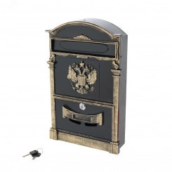 Ящик почтовый АЛЛЮР №4011В Герб старая бронза Ящик почтовый АЛЛЮР №4011В Герб старая бронза