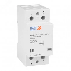 Контактор модульный OptiDin MK-100-4020-230AC (L) Контактор модульный OptiDin MK-100-4020-230AC (L)