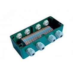 Коробка распределительная клеммная влагозащищенная КСП-15 IP66 Wago АЯКС