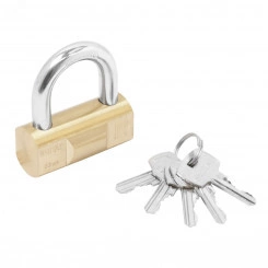 Замок навесной БУЛАТ ВС 1-О60 латунный 5кл. d=10мм Замок навесной БУЛАТ ВС 1-О60 латунный 5кл. d=10мм