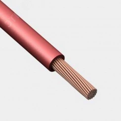 Провод силовой ПуГВ 1х2.5 красный многопроволочный Провод силовой ПуГВ 1х2.5 красный многопроволочный