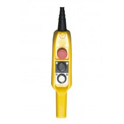 Пульт управления краном TY-3A (2 кнопки, 1 скорость, авар.стоп + ключ)