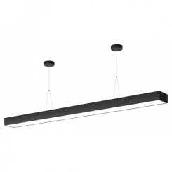 Светильник LED Geometria Block SPO-115-B-40K-036 36Вт 4000K 3100Лм IP40 1200х100х50 черный подвесной драйвер внутри