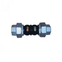 Компенсатор резиновый антивибрационный EPDM Ду 50 Ру16 ВР 200мм сжатие/растяжение 22 мм/6 мм Компенсатор резиновый антивибрационный EPDM Ду 50 Ру16 ВР 200мм сжатие/растяжение 22 мм/6 мм